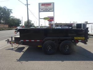 2027 Big Tex 83"x12' 14LX Dump Trailer *** WITH SPREADER GATE ***