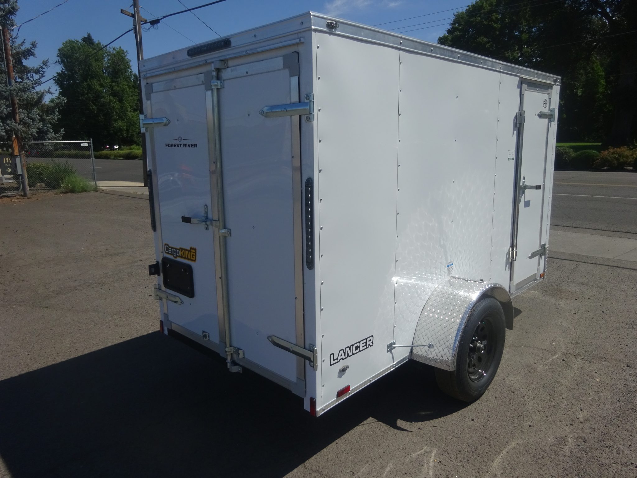 2027 Cargo King 5'x10' Lancer Enclosed Trailer *** 6" XTRA HEIGHT *** - Image 4
