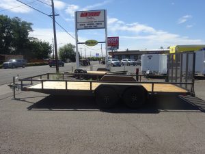 2026 Summit 7'x18' Cascade Utility Trailer *** 48" RAMP W/SPRING ASSIST ***