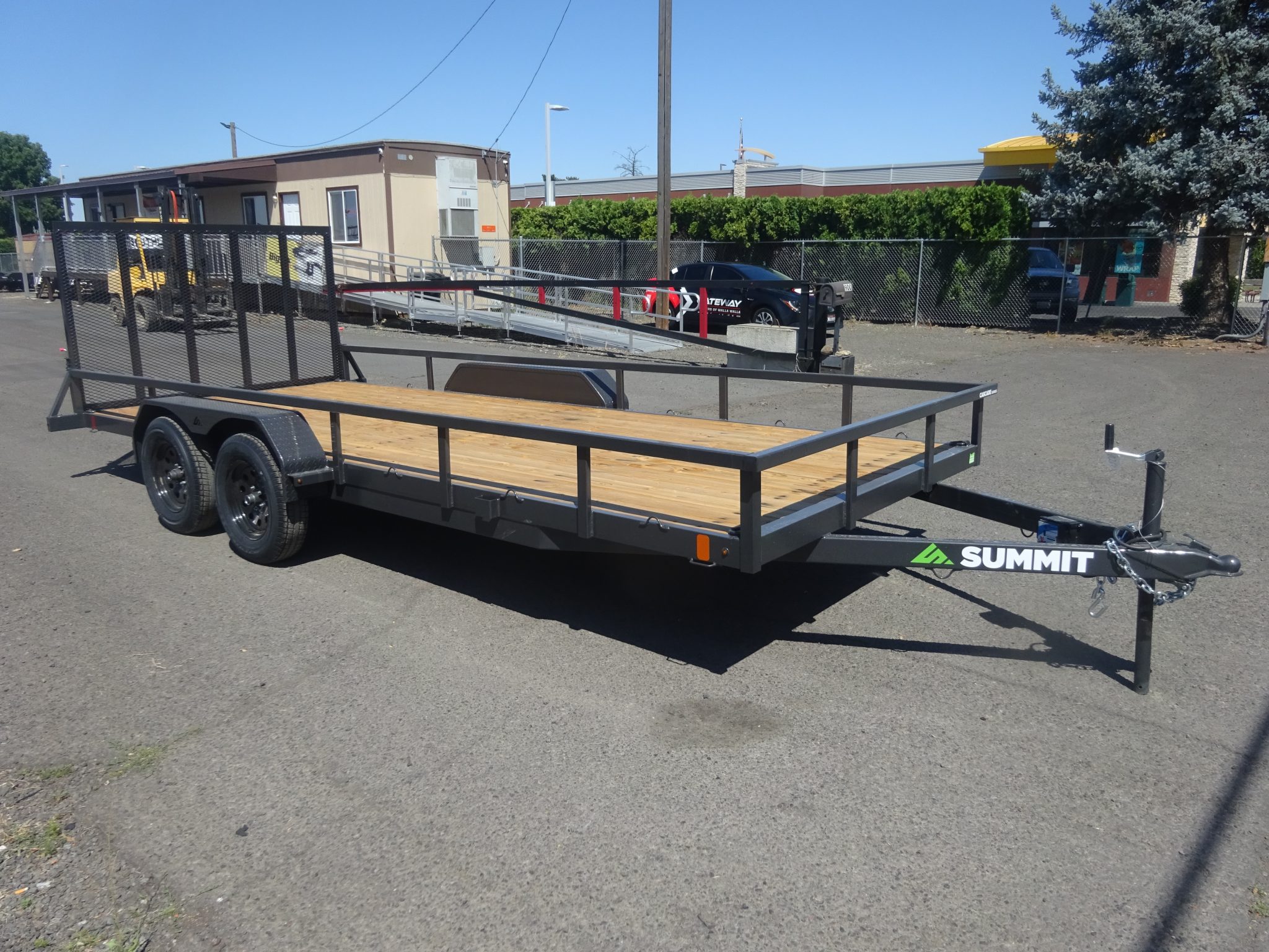 2026 Summit 7'x18' Cascade Utility Trailer *** 48" RAMP W/SPRING ASSIST *** - Image 3