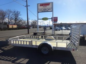 2026 Mission 80"x14' Utility Trailer *** ALL ALUMINUM FRAME ***