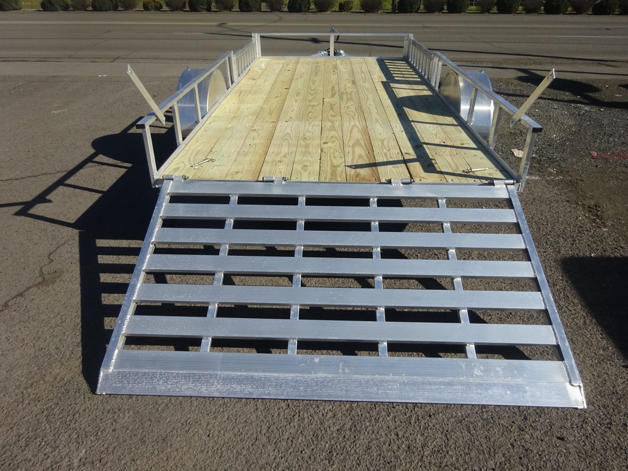 2026 Mission 80"x14' Utility Trailer *** ALL ALUMINUM FRAME *** - Image 5
