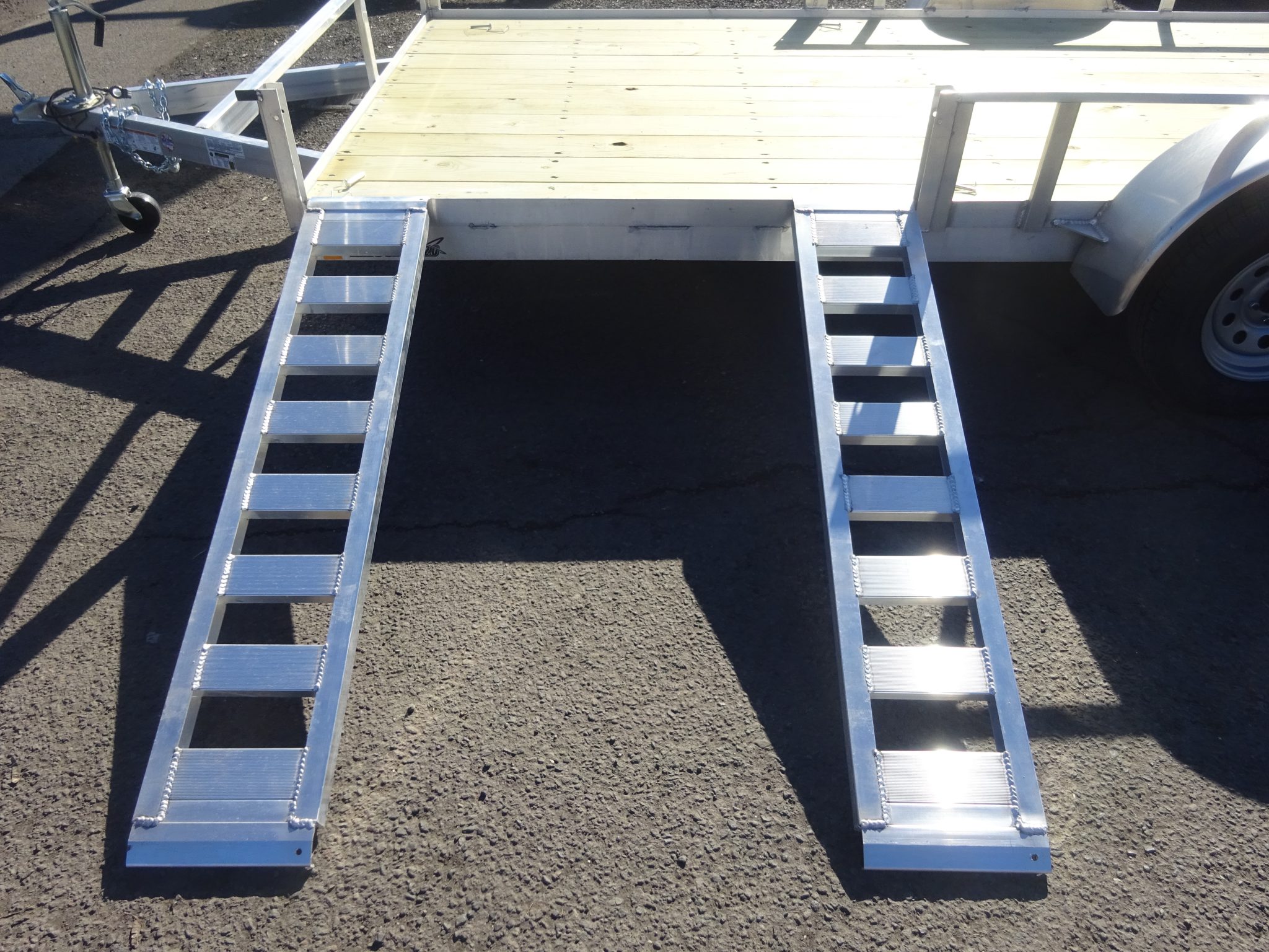 2026 Mission 80"x14' Utility Trailer *** ALL ALUMINUM FRAME *** - Image 7