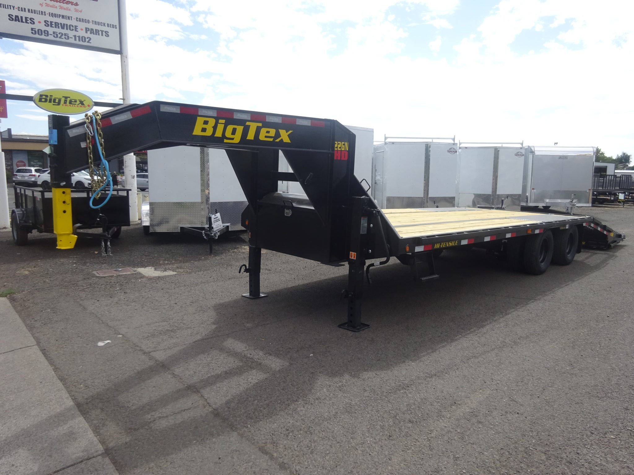 2026 Big Tex 102″x20’+5′ 22GN Gooseneck Trailer *** WITH MEGA RAMPS *** - Image 2