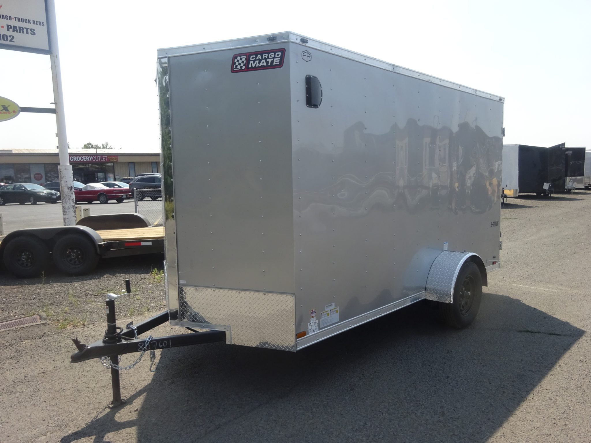 2027 Cargo Mate 6'x12' E-Series Enclosed Trailer *** REAR BARN DOORS *** - Image 2