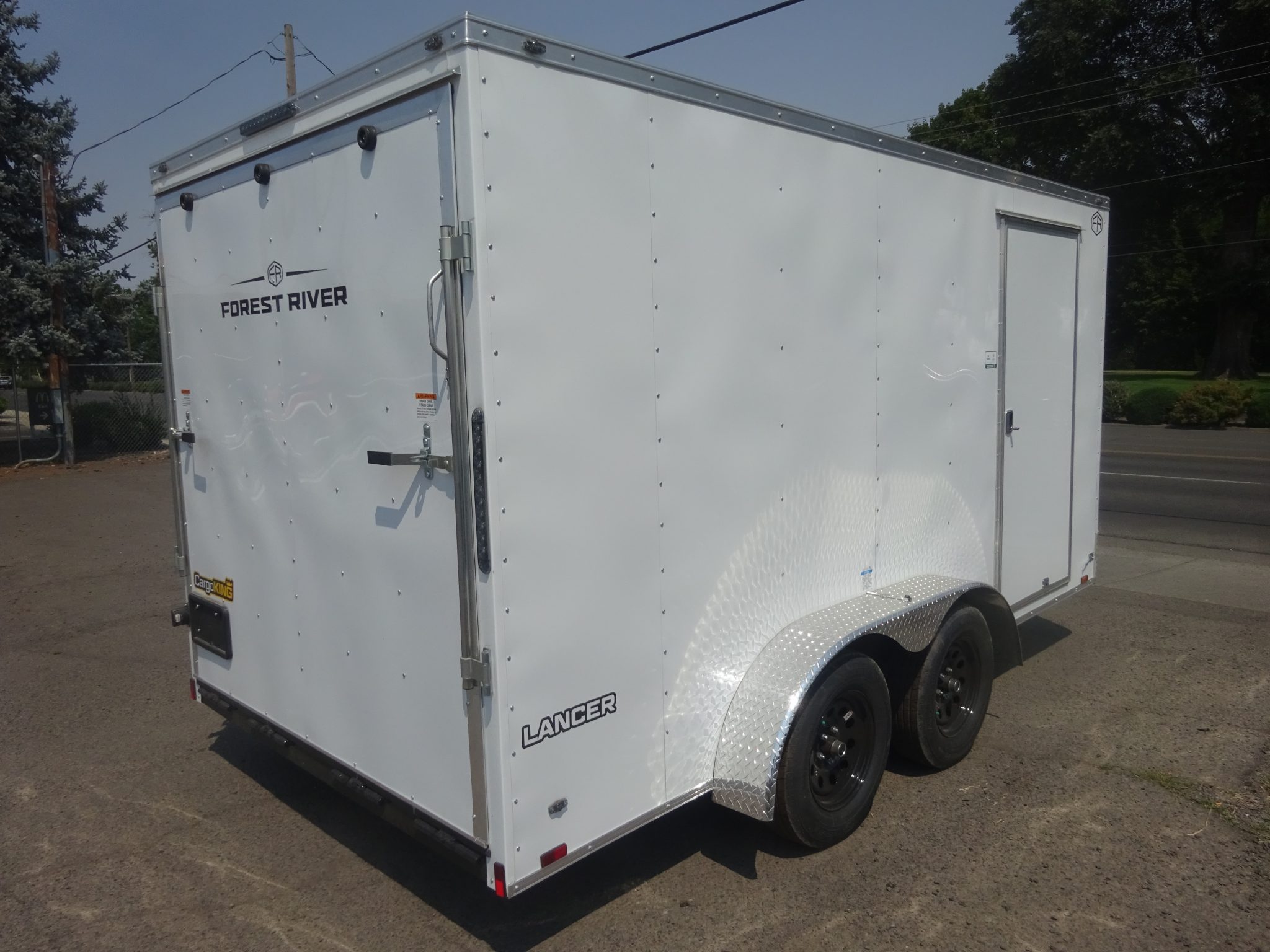 2027 Cargo King 7'x14' Lancer Enclosed Trailer *** SALE SALE SALE *** - Image 4