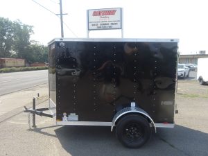 2027 Cargo Mate 5'x8' E-Series Enclosed Trailer *** WITH REAR RAMP ***