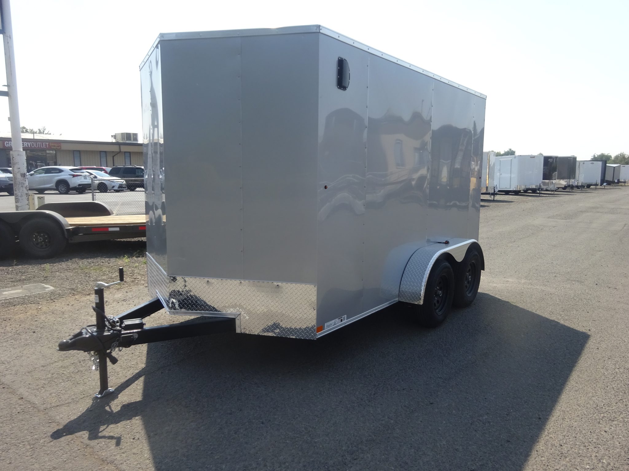 2026 Trail Marshall 7'x12' Enclosed Trailer *** GVWR 7,000 LBS *** - Image 2