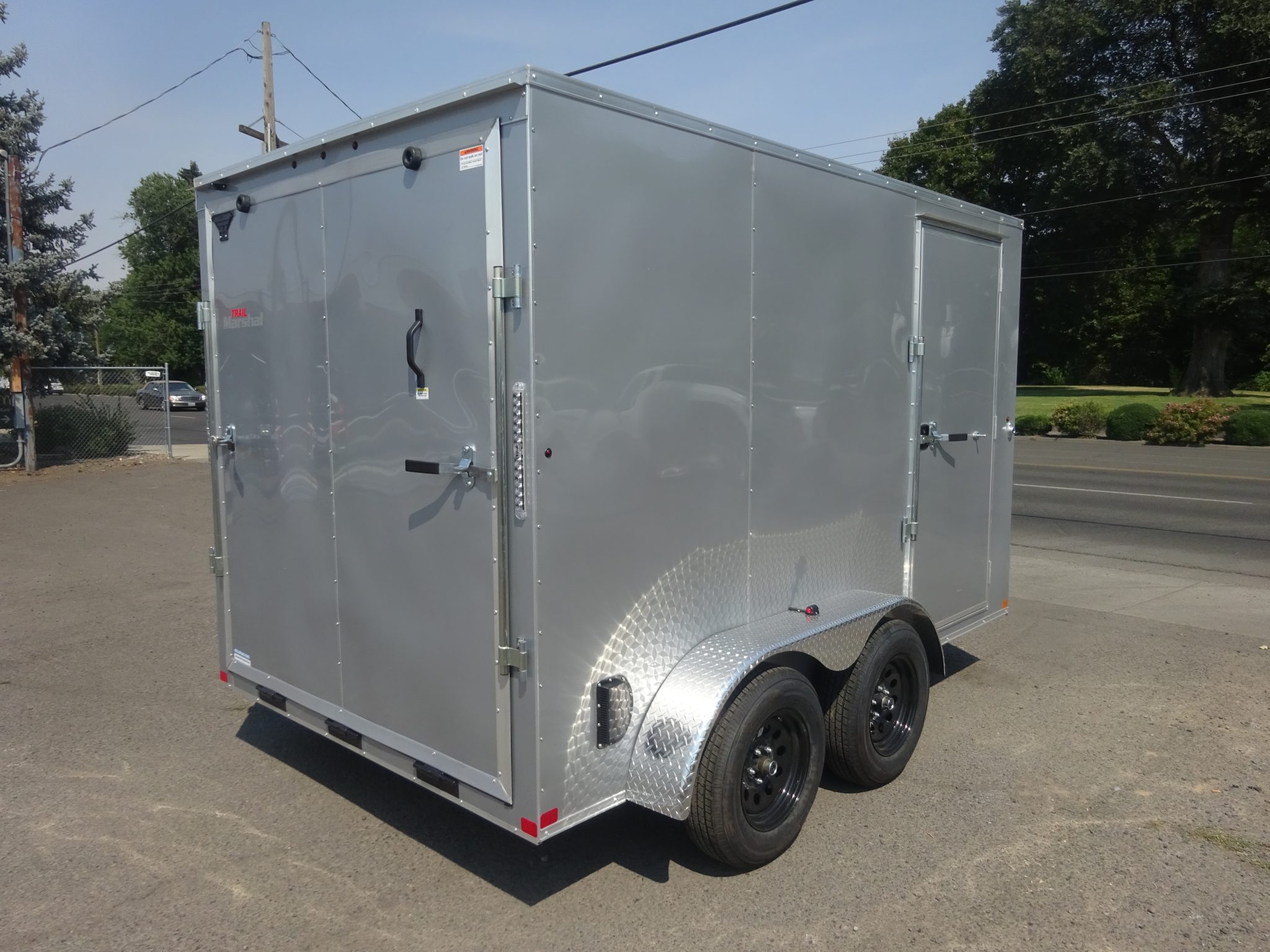 2026 Trail Marshall 7'x12' Enclosed Trailer *** GVWR 7,000 LBS *** - Image 4