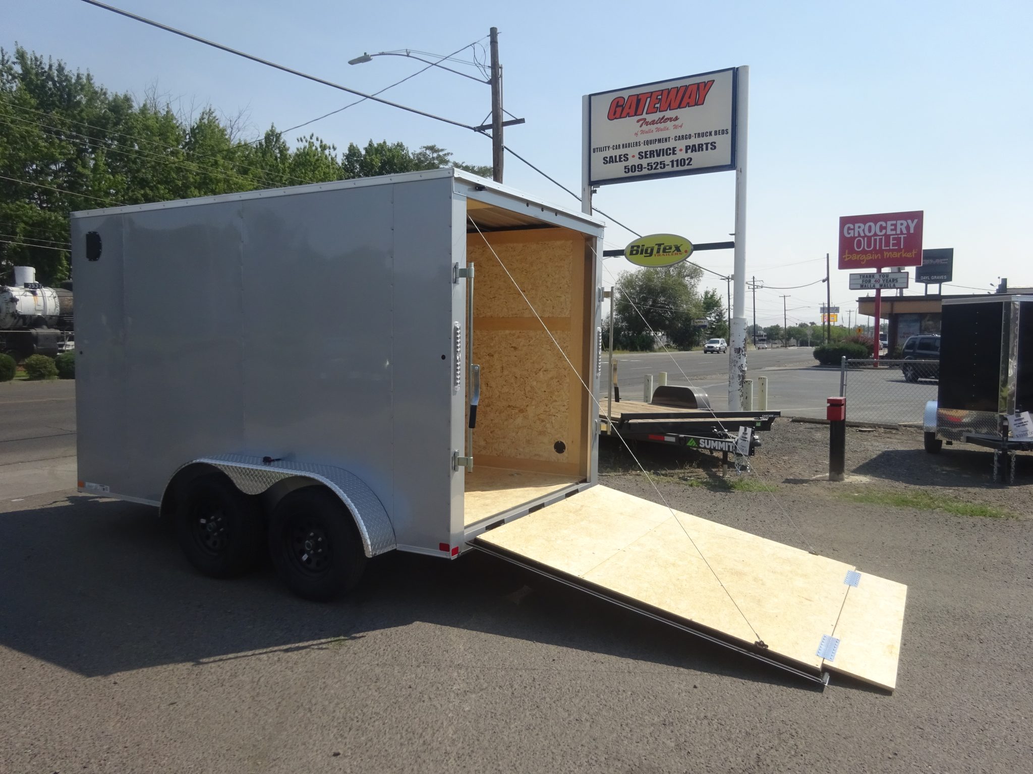 2026 Trail Marshall 7'x12' Enclosed Trailer *** GVWR 7,000 LBS *** - Image 7