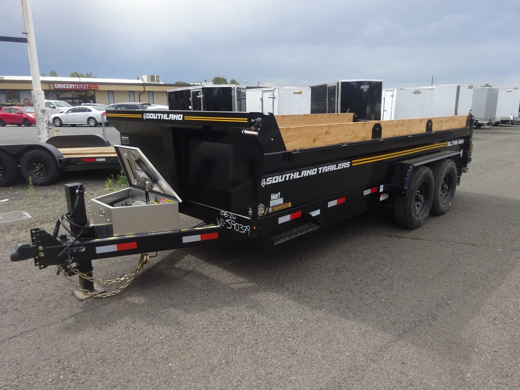 2026 Southland 7’x16′ SL716-16K Dump Trailer *** REAR SPREADER GATE *** - Image 2