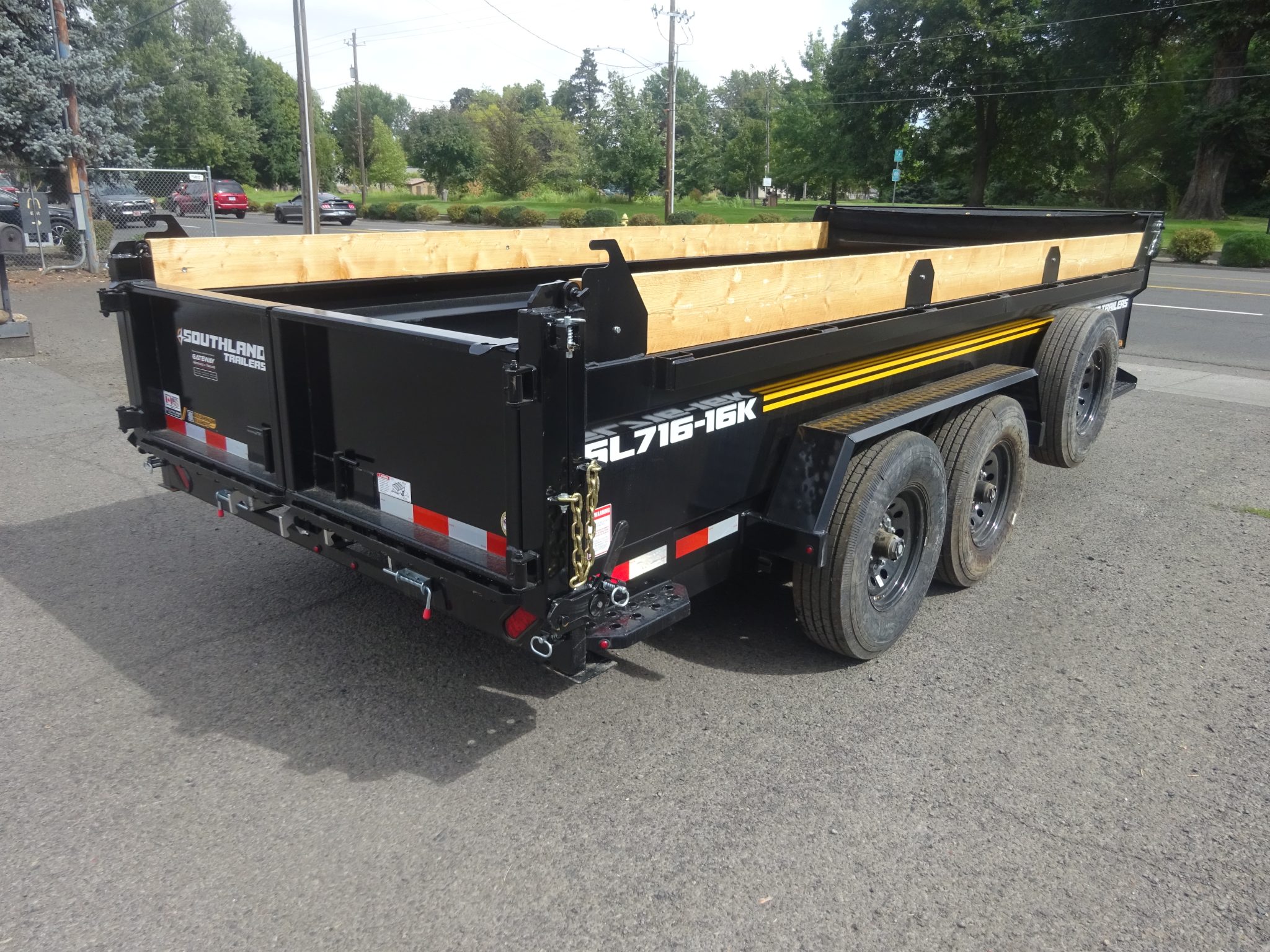 2026 Southland 7’x16′ SL716-16K Dump Trailer *** REAR SPREADER GATE *** - Image 4