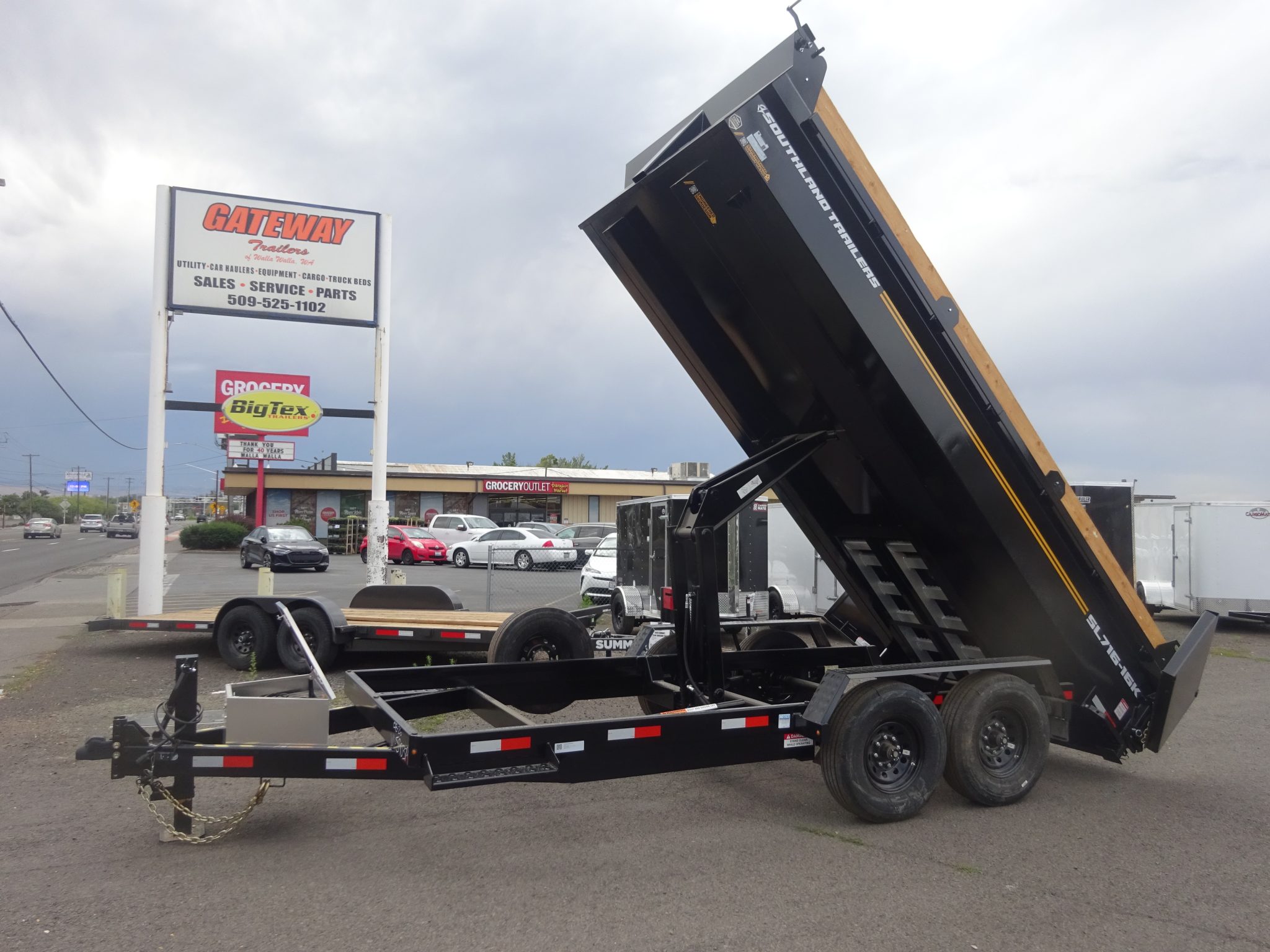 2026 Southland 7’x16′ SL716-16K Dump Trailer *** REAR SPREADER GATE *** - Image 8