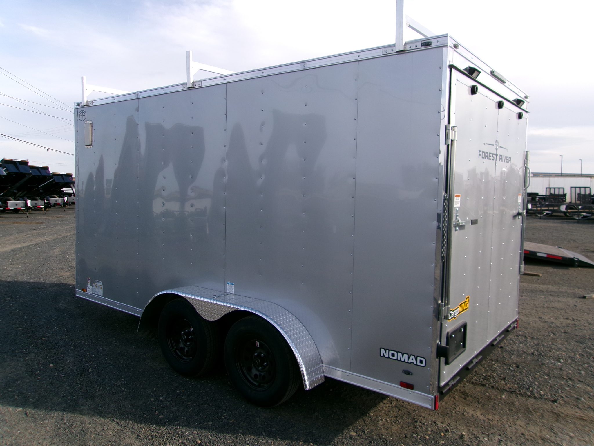 2027 7'x14' 7K Cargo King Nomad >CONTRACTORS PACKAGE!!< - Image 4
