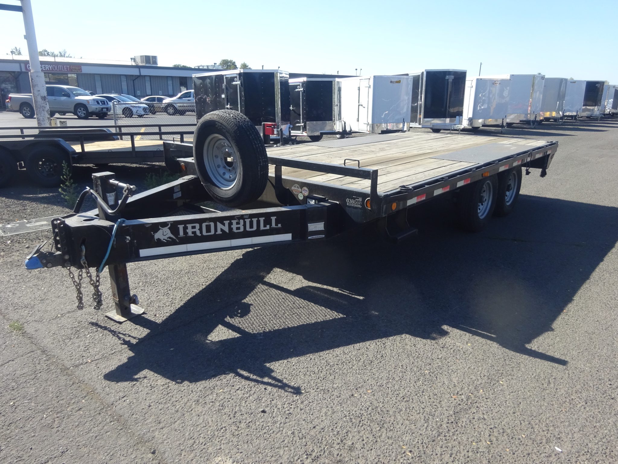 2020 Iron Bull 102"x16' Deckover Trailer *** PREOWNED *** - Image 2