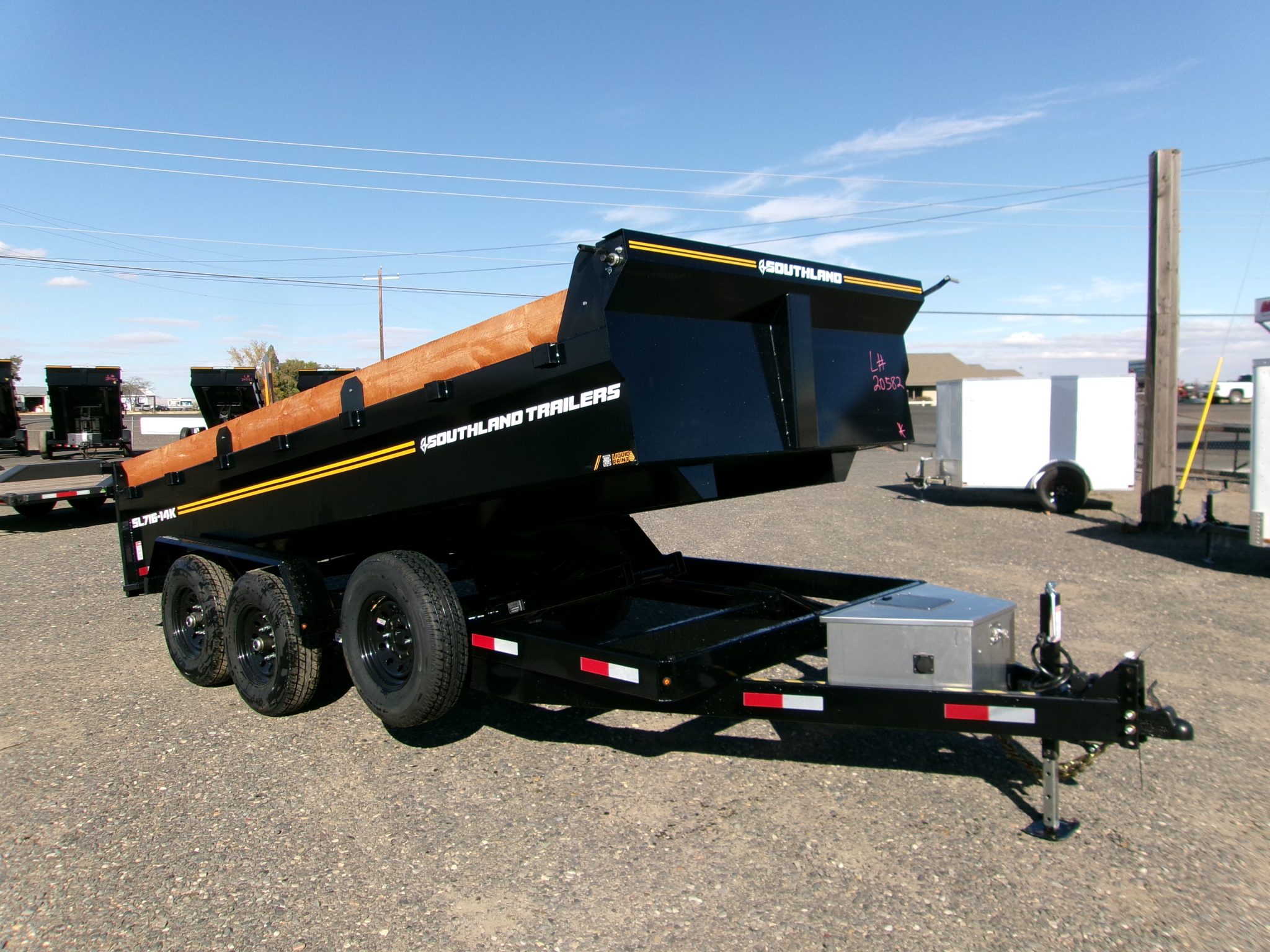 2027 7'x16' 14K Southland Dump -GVWR: 15,432lbs!- - Image 2