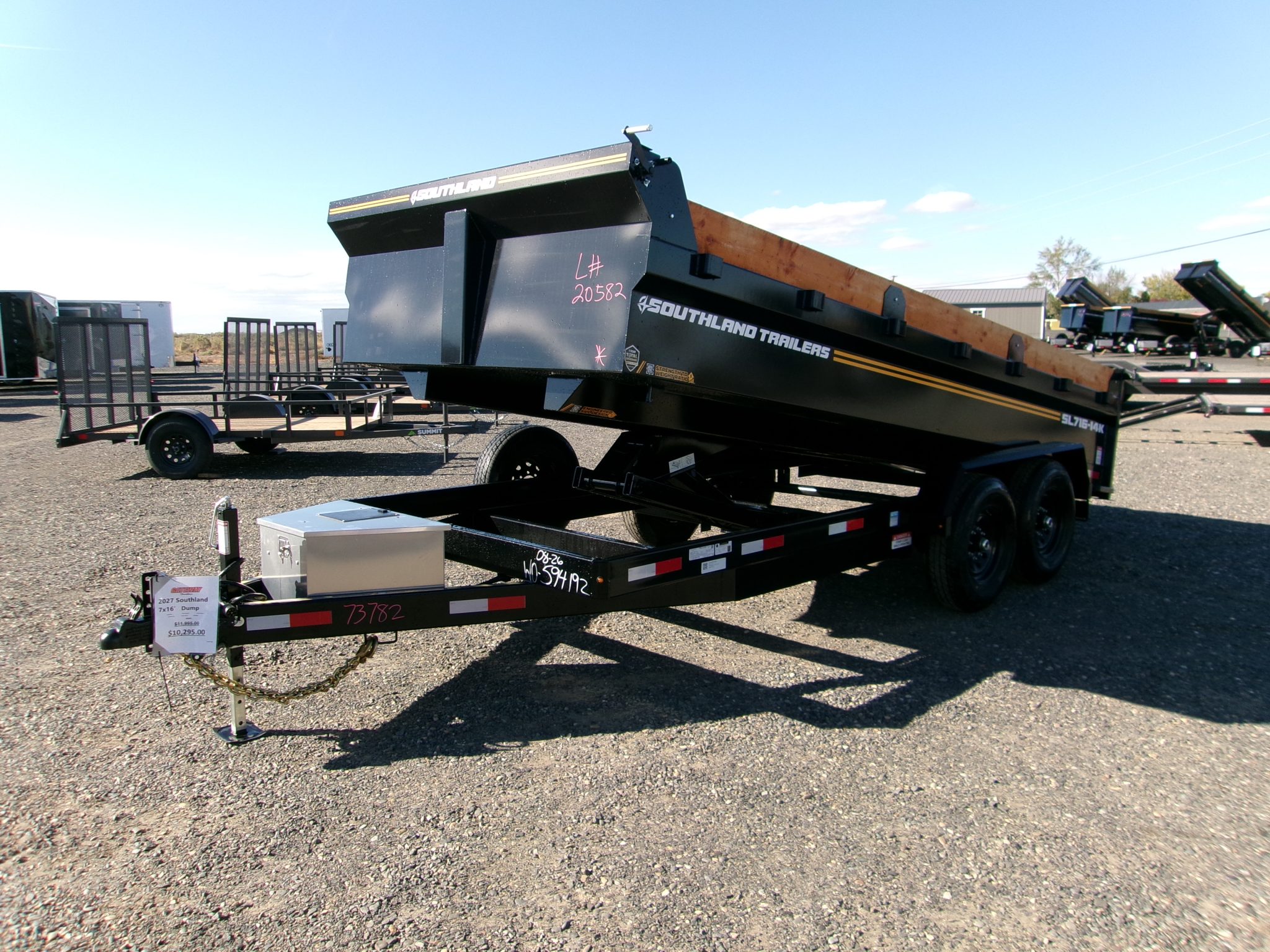 2027 7'x16' 14K Southland Dump -GVWR: 15,432lbs!- - Image 5
