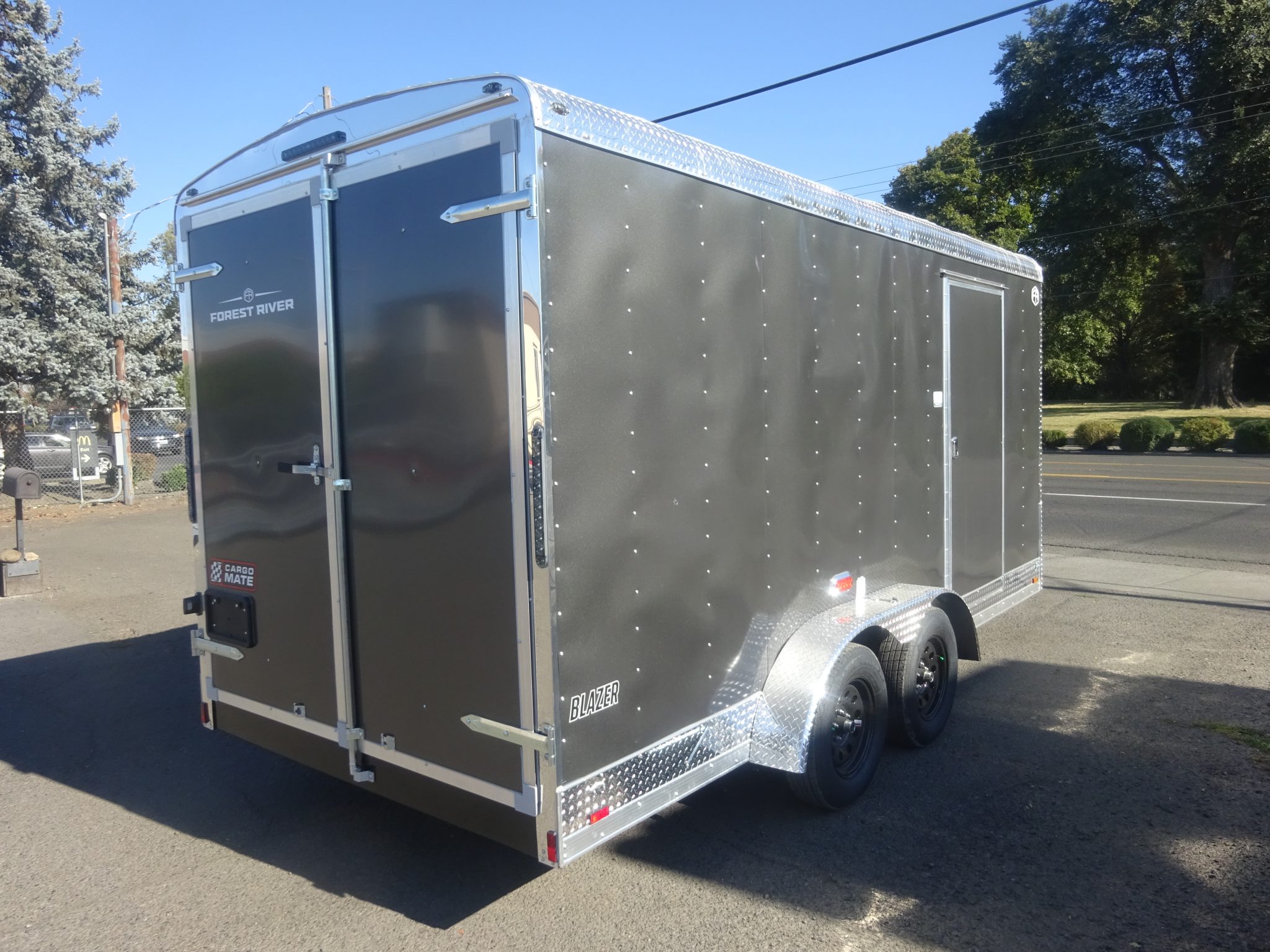 2027 Cargo Mate 7'x16' Blazer Enclosed Trailer *** REAR BARN DOORS *** - Image 4