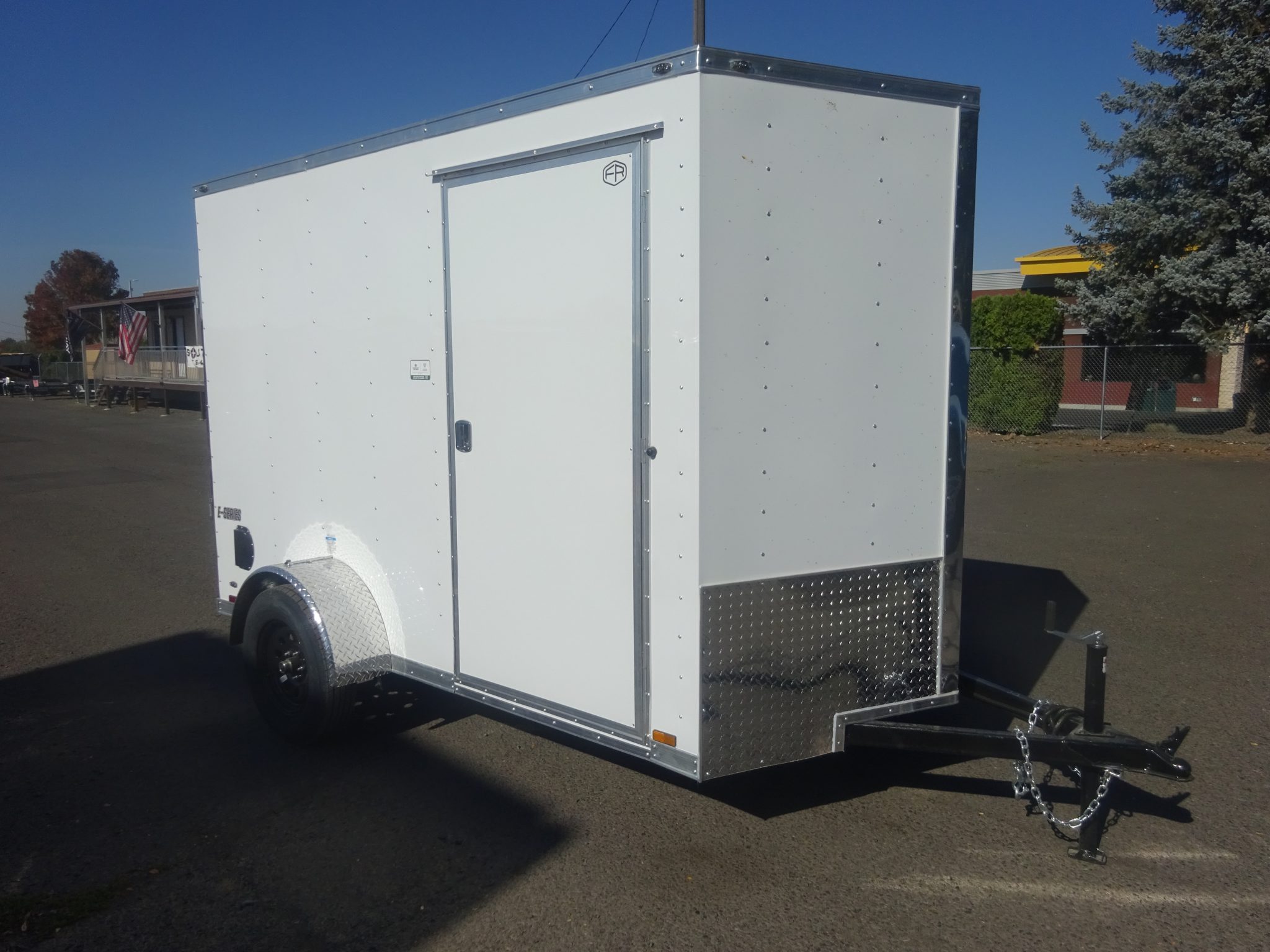 2027 Cargo Mate 6'x10' E-Series Enclosed Trailer *** 6" XTRA HEIGHT *** - Image 3