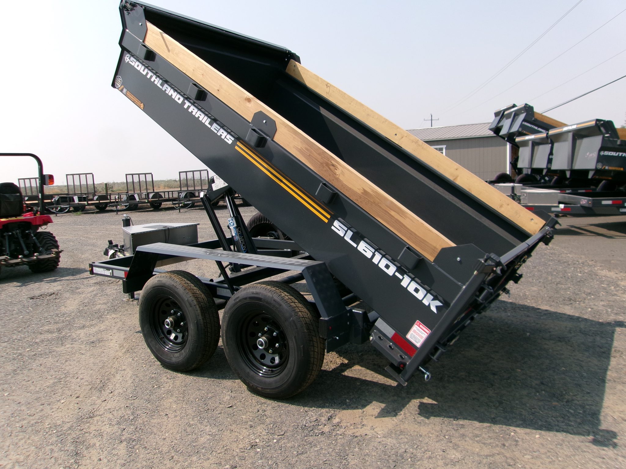 2027 6'x10' 10K Southland Dump Trailer ->COMPLETE PACKAGE DEAL!!<- - Image 3