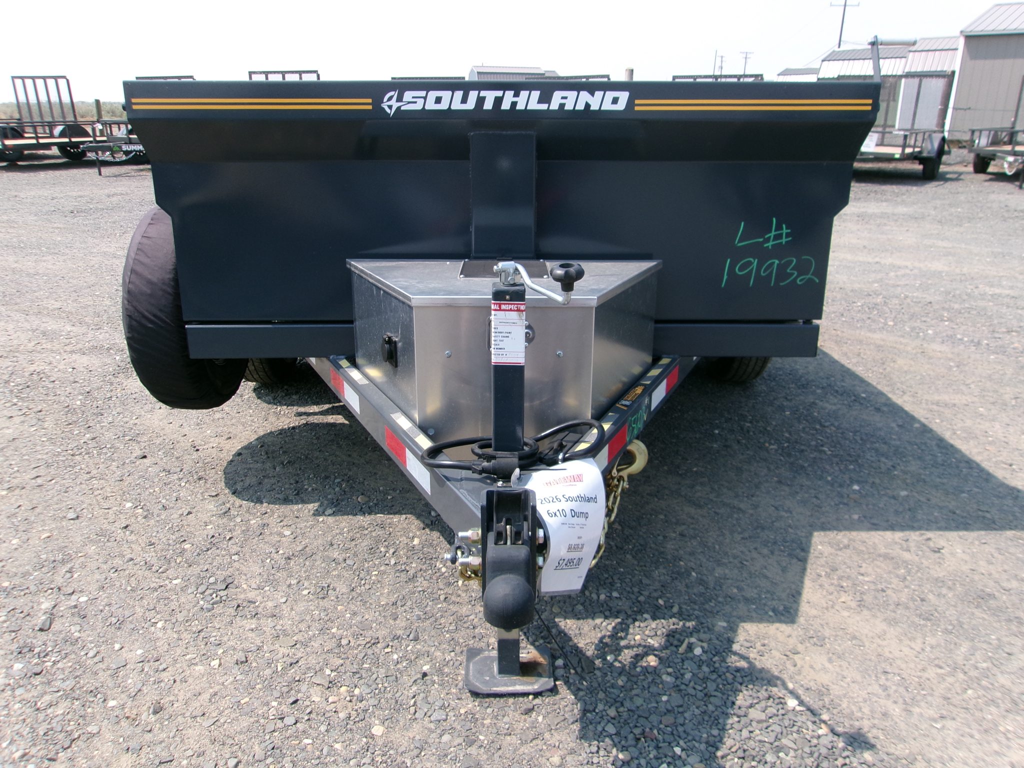 2027 6'x10' 10K Southland Dump Trailer ->COMPLETE PACKAGE DEAL!!<- - Image 4