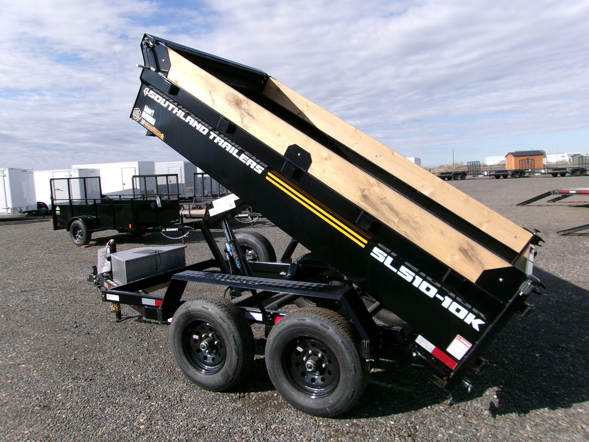 2027 5'x10' 10K Southland Dump Trailer -GVWR: 11,464lbs-